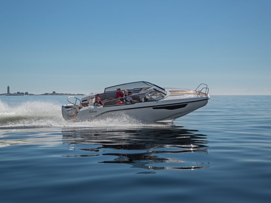 Silver Raptor DC + Honda - Silver & Honda - Venepaketit - Honda Marine