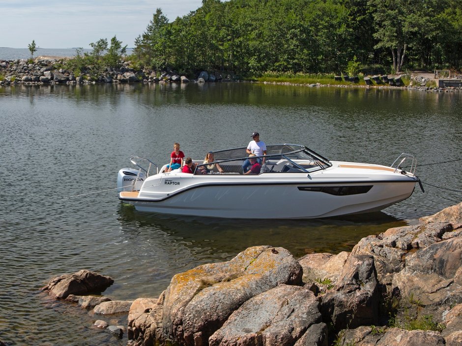 Silver Raptor DC + Honda - Silver & Honda - Venepaketit - Honda Marine