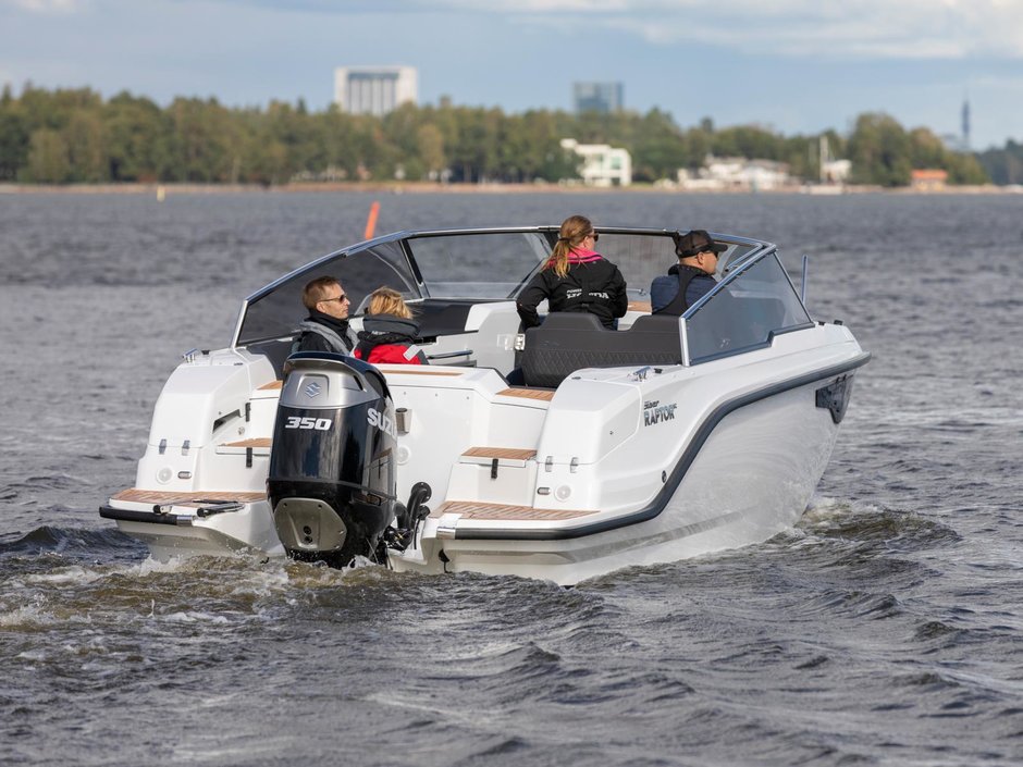 Silver Raptor DC + Honda - Silver & Honda - Venepaketit - Honda Marine