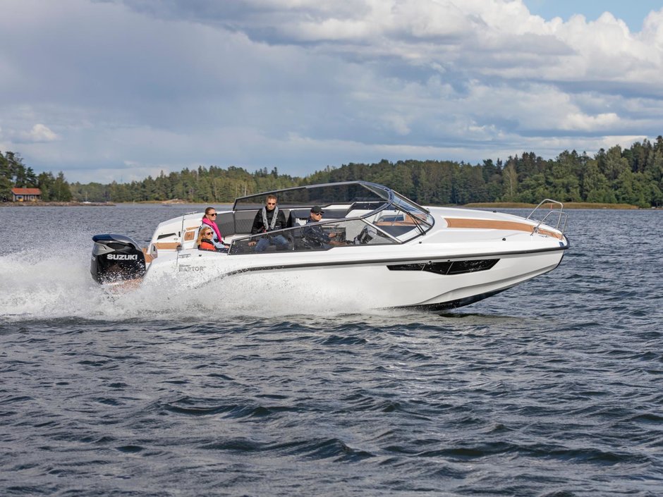 Silver Raptor DC + Honda - Silver & Honda - Venepaketit - Honda Marine