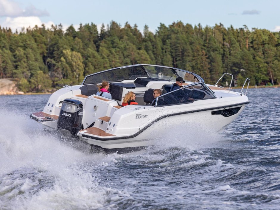 Silver Raptor DC + Honda - Silver & Honda - Venepaketit - Honda Marine