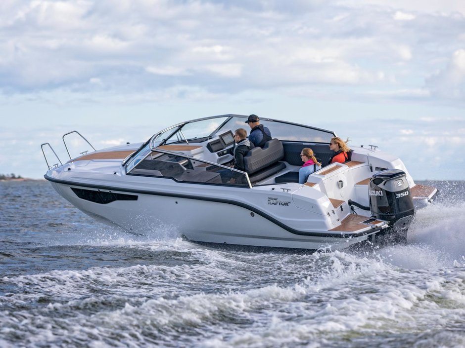 Silver Raptor DC + Honda - Silver & Honda - Venepaketit - Honda Marine